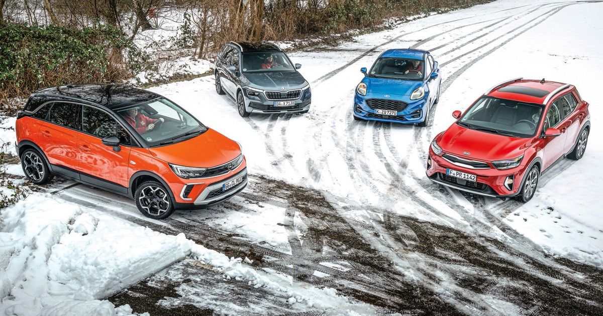 Porównanie: Ford Puma, Kia Stonic, Opel Crossland i Skoda Kamiq