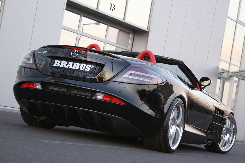 Essen Motor Show 2007: Brabus SLR Roadster – chromowany amfiteatr