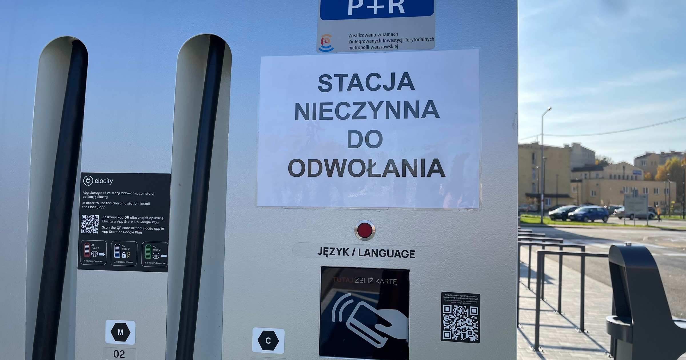 Stacja nieczynna do odołania