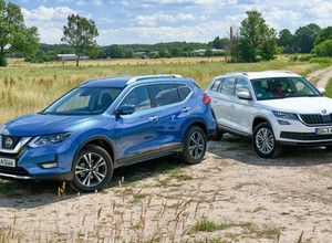 Duże wozy, nieduże motory – Nissan X-Trail 1.3 DIG-T kontra Skoda Kodiaq 1.5 TSI
