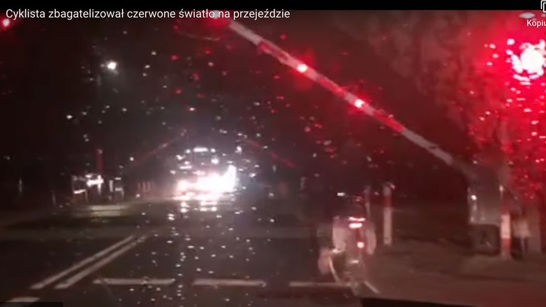 Rowerzysta ukarany mandatem 2000 zł