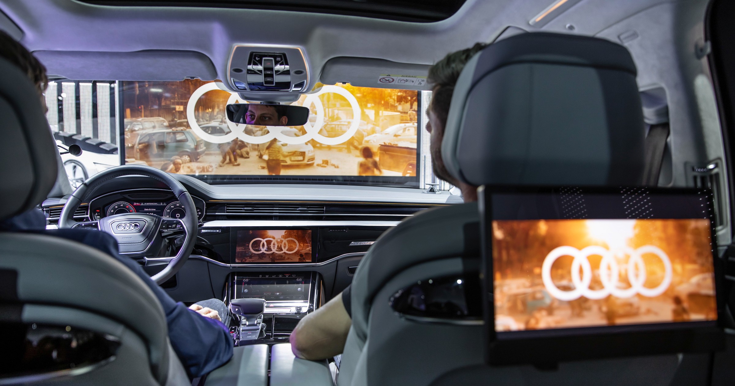 Kino samochodowe Audi Immersive In-Car Entertainment