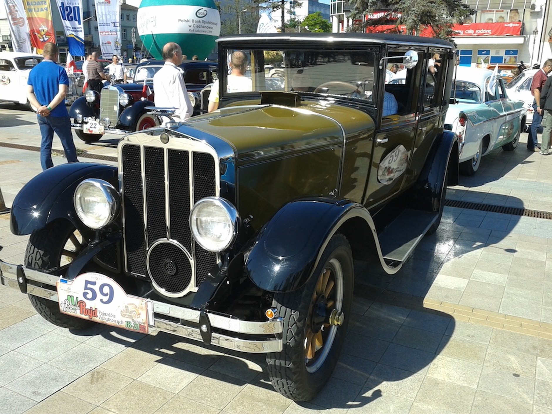 Oldtimery w Ciechanowie