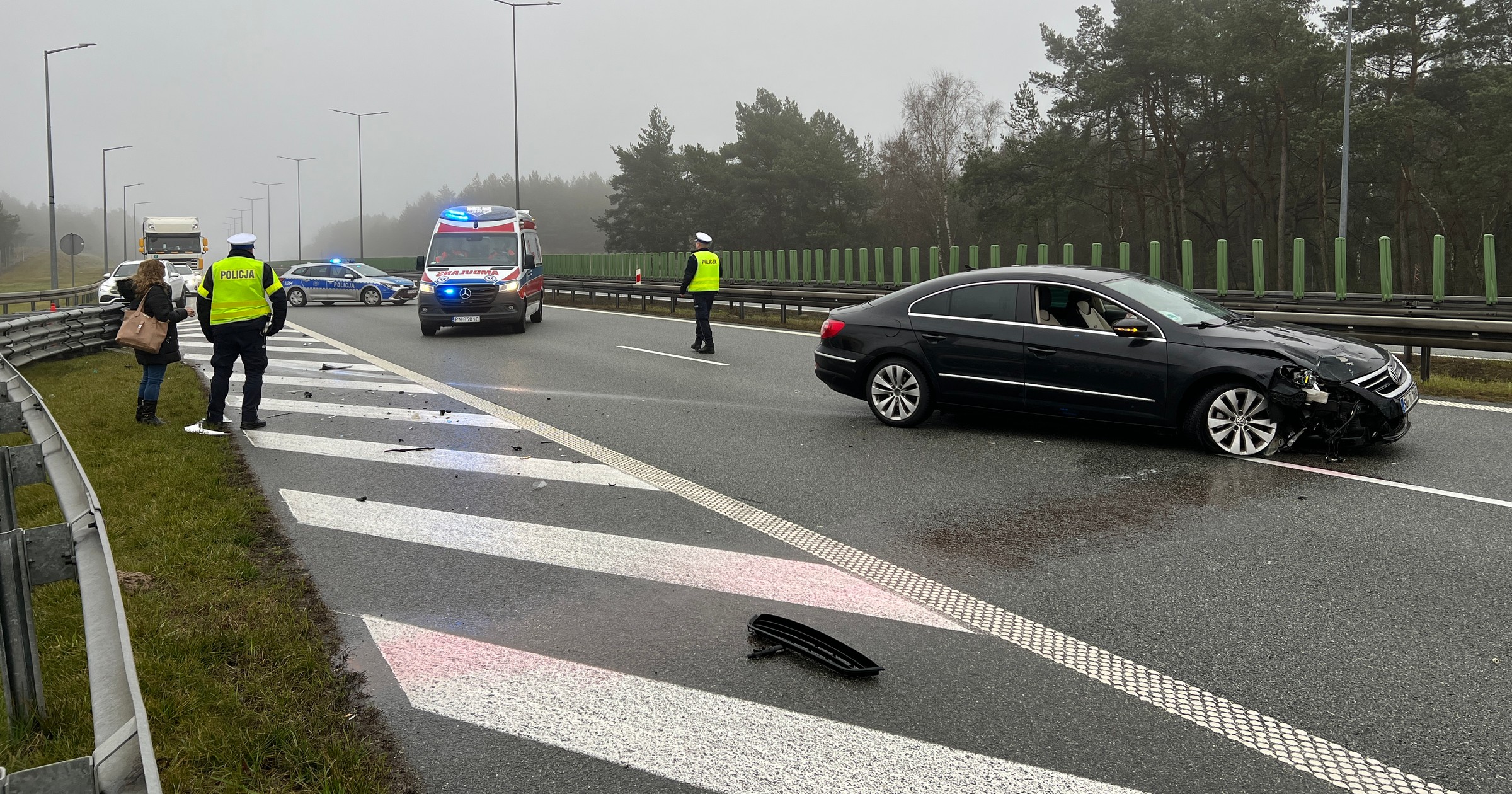 Najniebezpieczniej jest m.in. w powiatach, przez które przebiegają ruchliwe trasy komunikacyjne | zdj. ilustracyjne