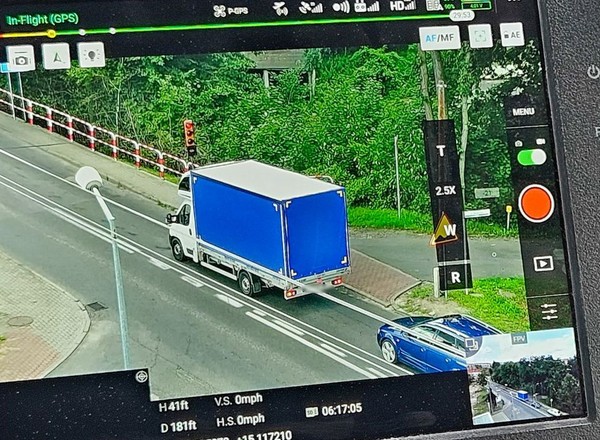Kontrole z powietrza wciąż zaskakują kierowców. Dostawali 15 punktów karnych [WIDEO]