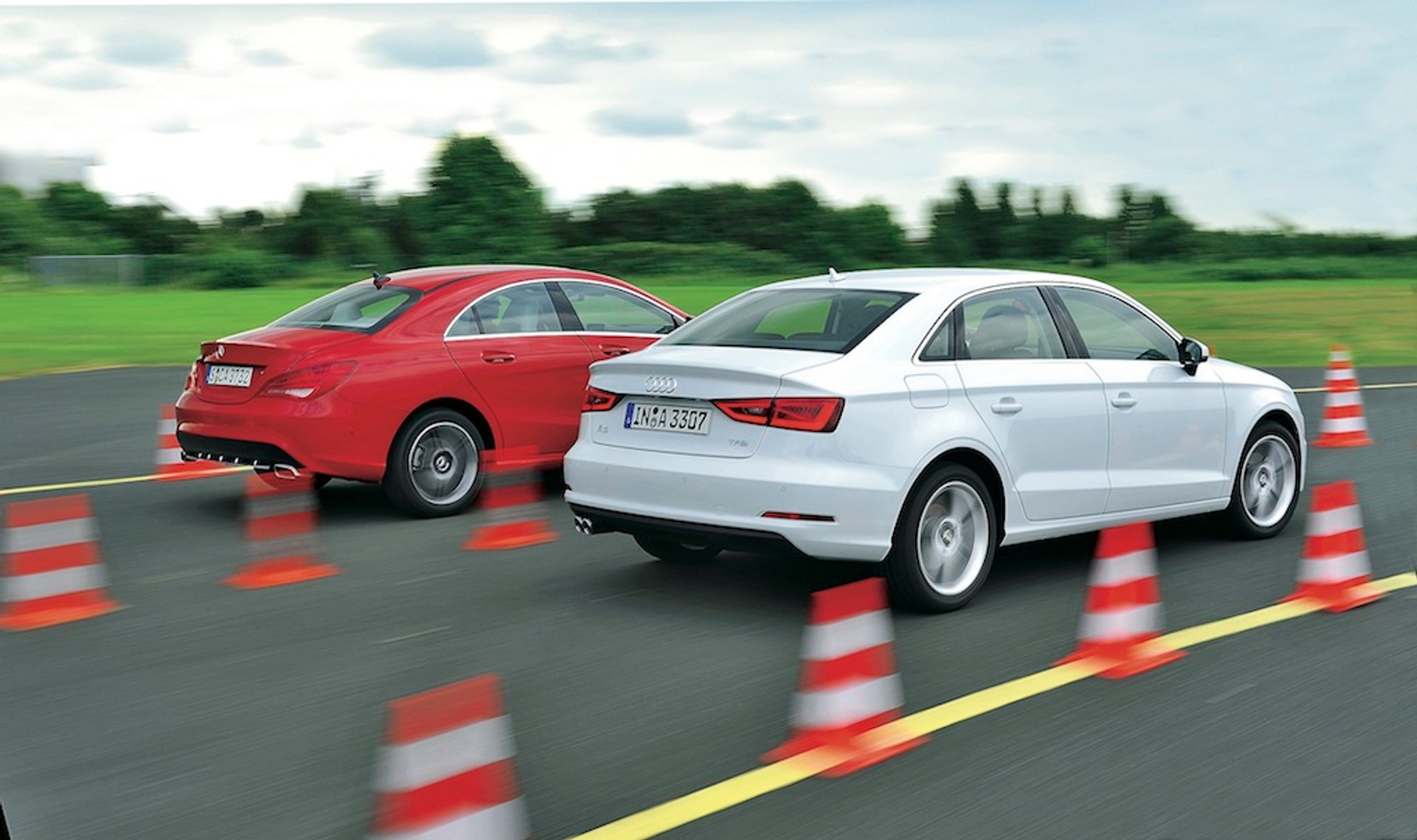 Audi A3 sedan kontra Mercedes CLA