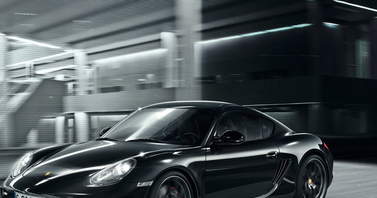 Porsche Cayman S Black Edition – Czarny znowu w modzie