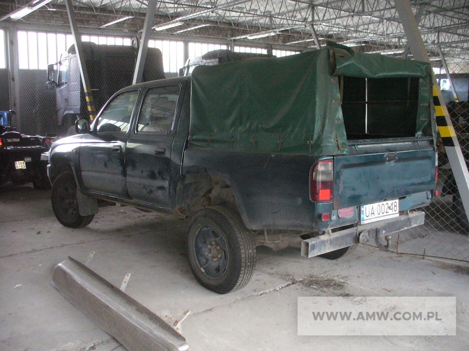 Toyota Hilux z polskiego wojska