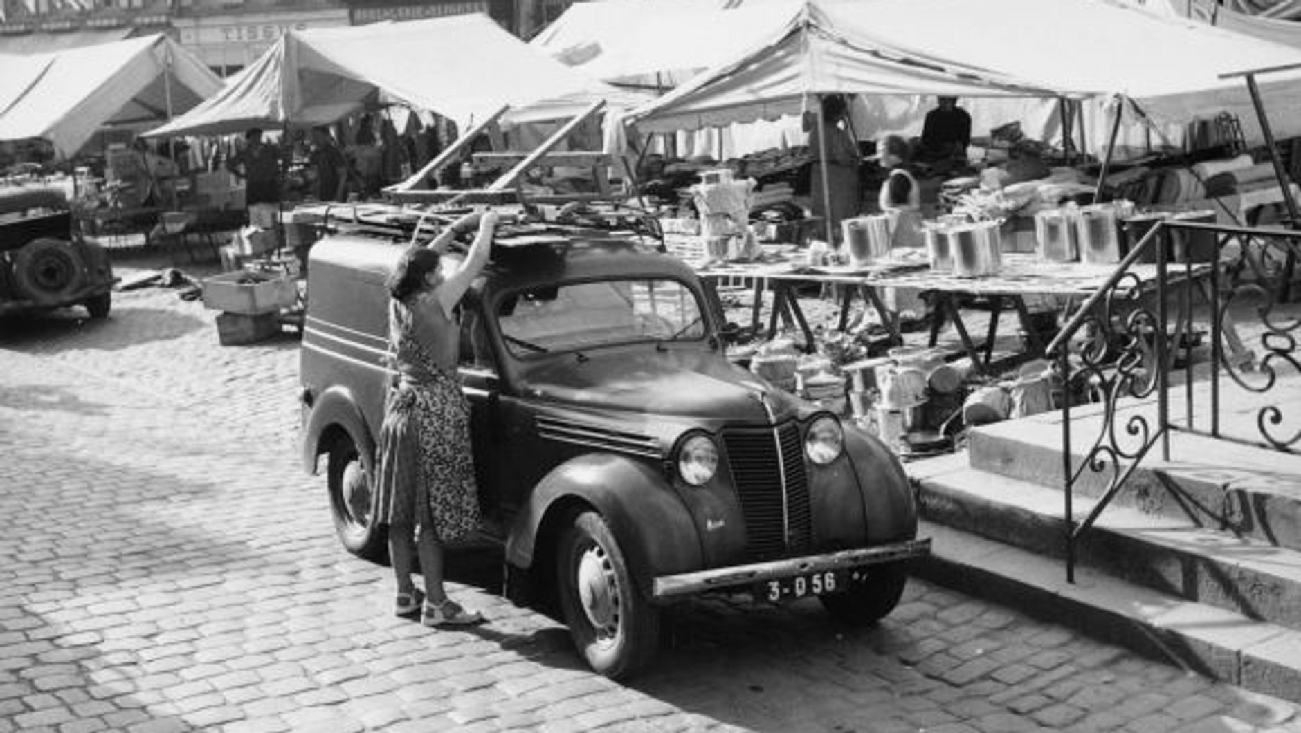 Renault Juvaquatre Fourgonnette 1952 r
