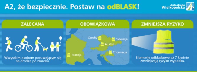 Bądź widoczny nocą: pamiętaj o odblasku