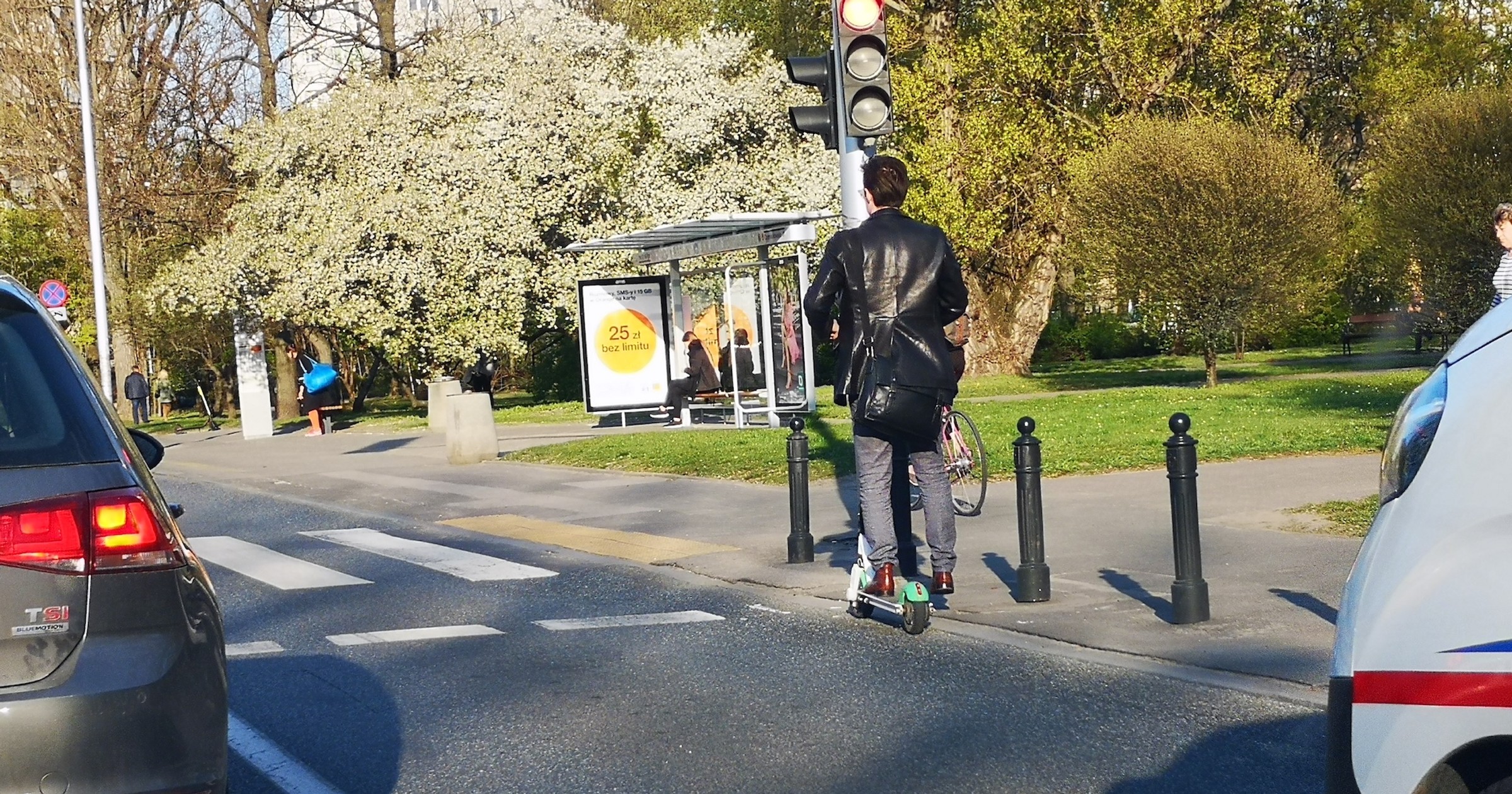 Hulajnoga na jezdni? Niedopuszczalne!
