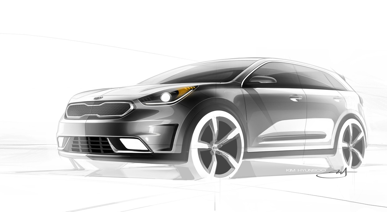 Kia Niro: hybrydowy SUV już w 2016 roku