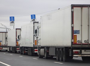 Zamknięta granica z Białorusią dla białoruskich i rosyjskich ciężarówek i naczep