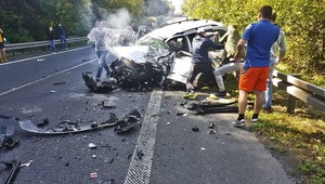 Wypadek na Słowacji. Jest decyzja o areszcie. Są też nowe fakty - aut było więcej