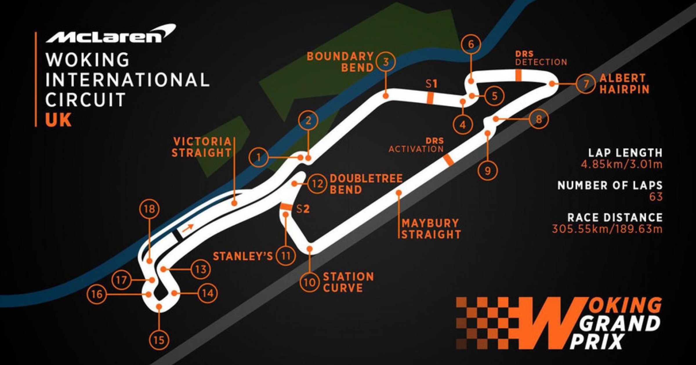 McLaren zorganizuje Grand Prix F1 wokół Woking?