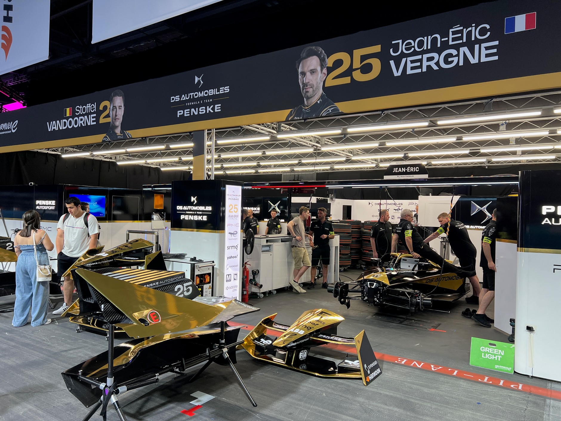 Wyścigi Formuły E na torze ExCel w Londynie