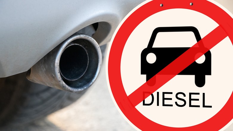 Zakaz wjazdu dla diesli
