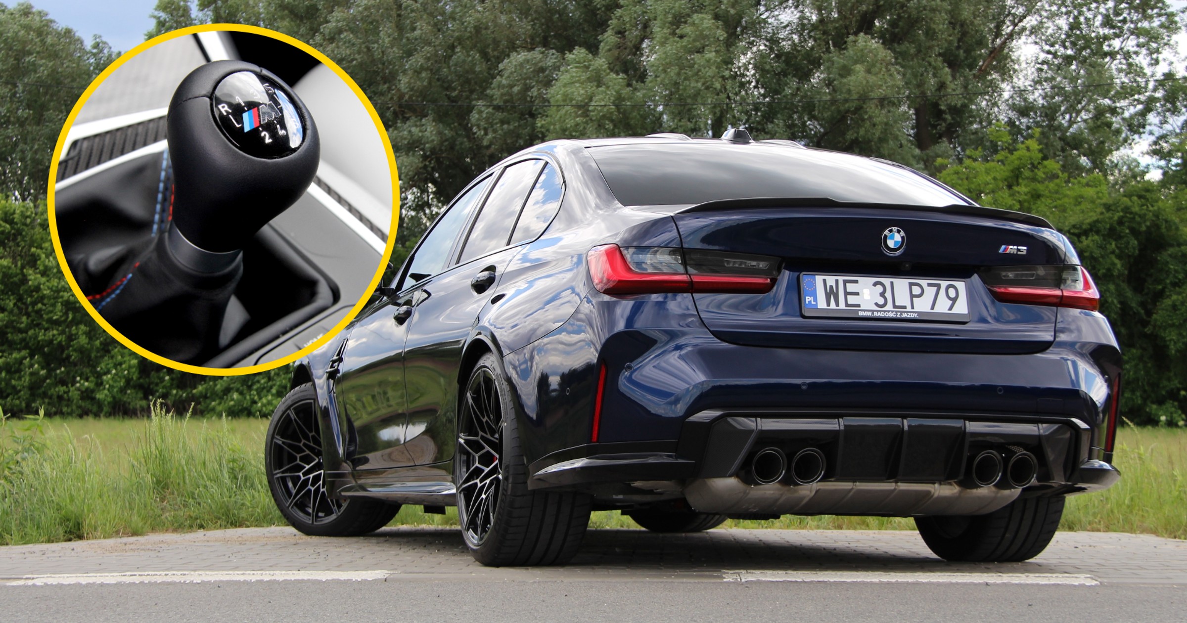 BMW M3 z ręczną skrzynią biegów