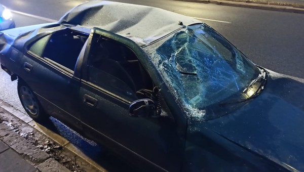 Policja nie kryje przerażenia. Takim "gruzem" chciał pokonać kilka tysięcy kilometrów