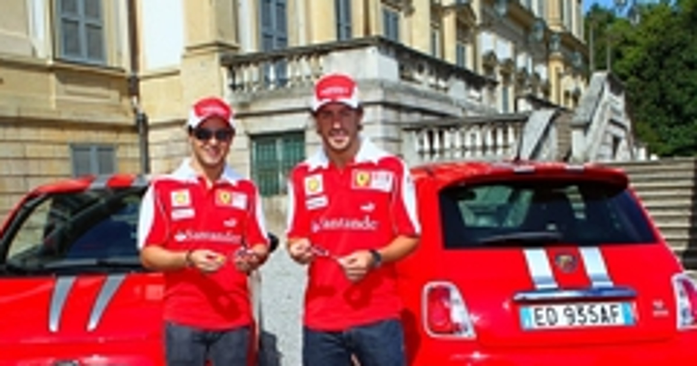 Alonso, Massa i Fiat 500