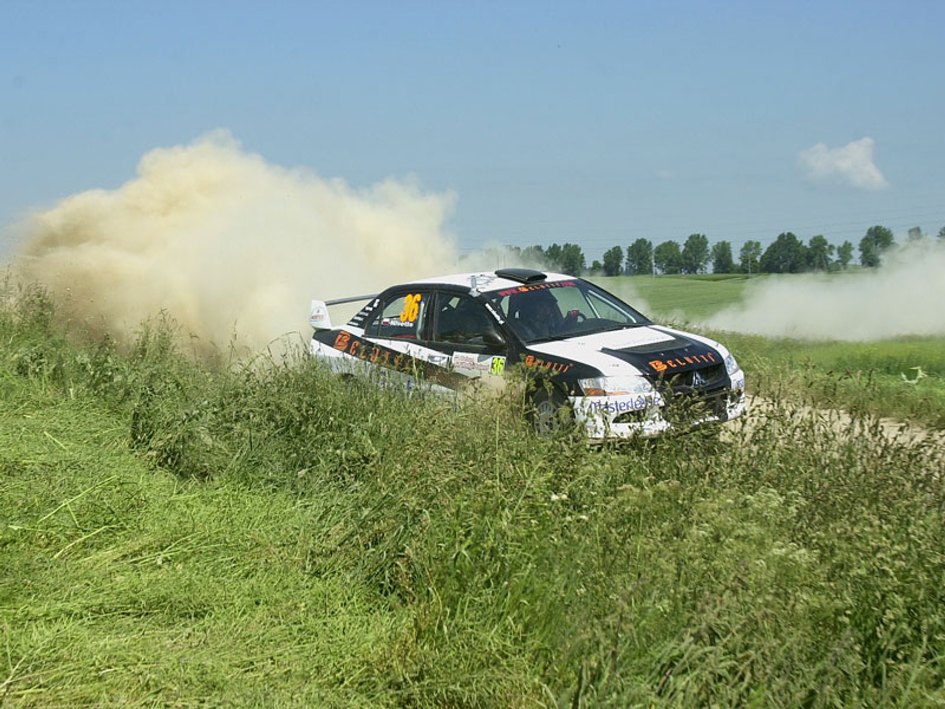 Rajd Polski 2007: wypadek Dudy, kurz i emocje (fotogaleria)