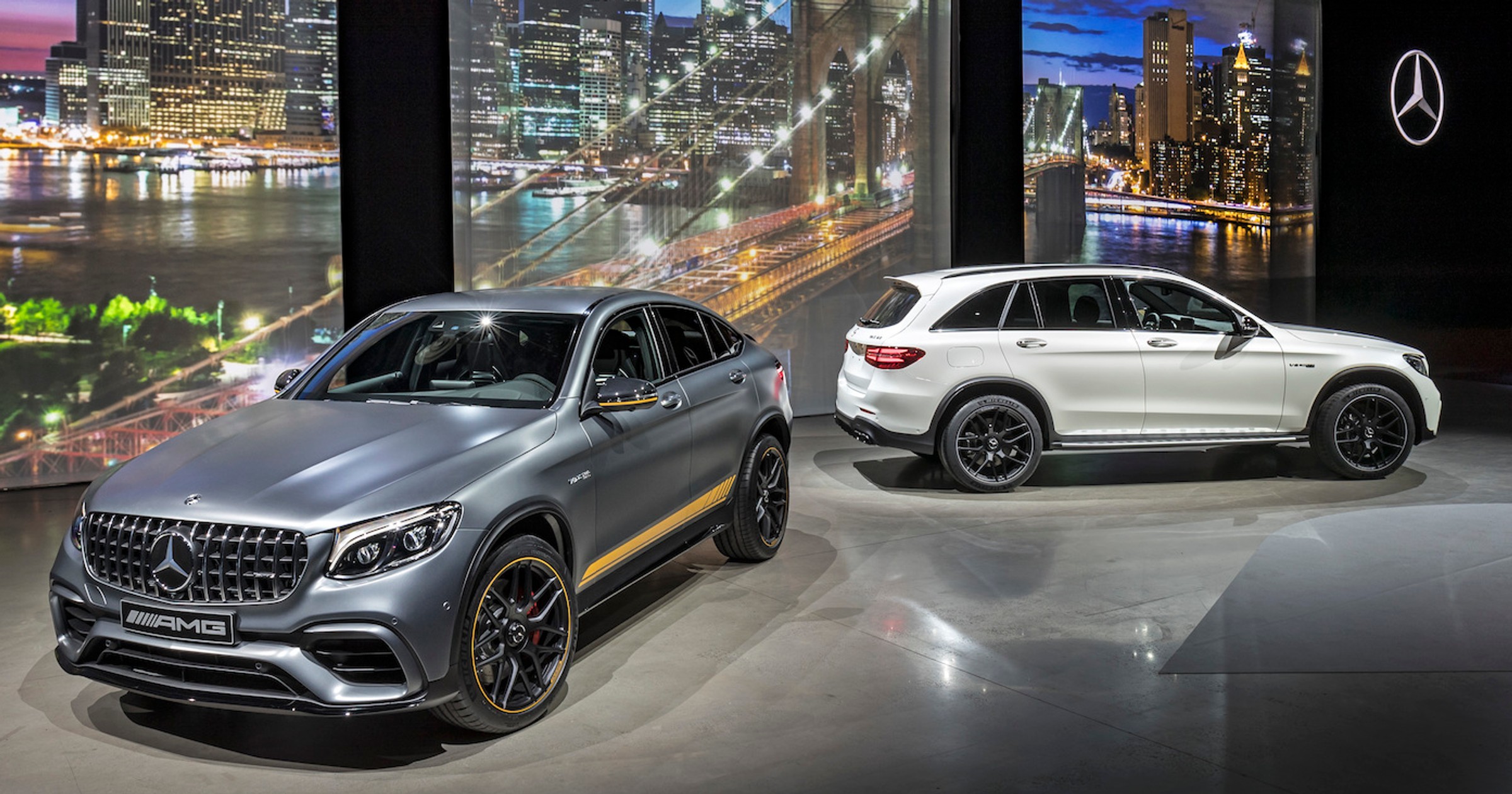 Mercedes-AMG GLC i GLC Coupé 63 4Matic+ - premiera w Nowym Jorku