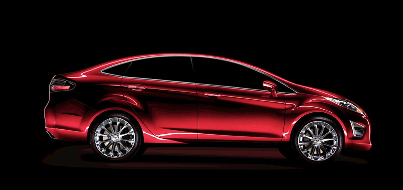 Detroit 2008: Ford Verve Sedan – Mondeo junior