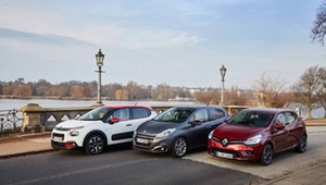 Maluchy po francusku - Citroen C3 kontra Peugeot 208 i Renault Clio