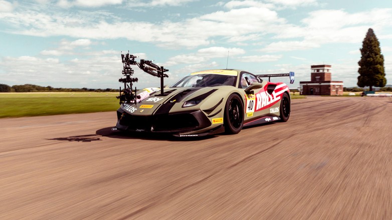 2021 Ferrari 488 Challenge Evo Camera Car