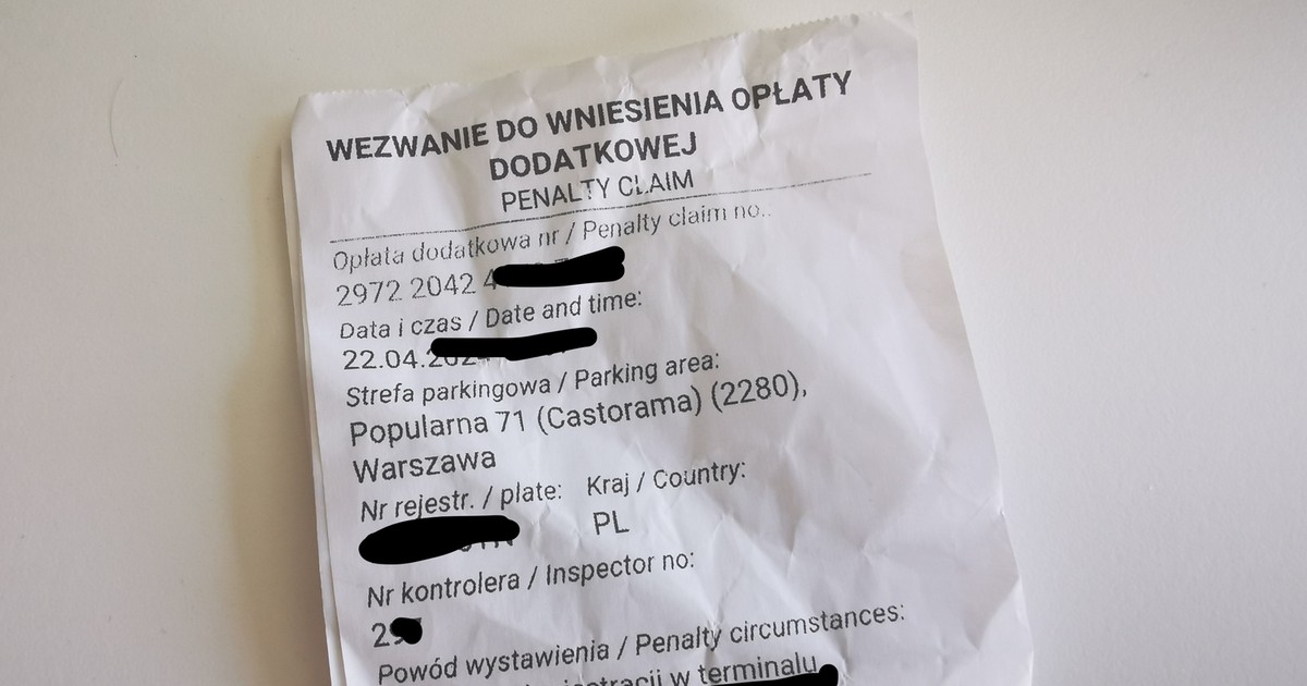 Bilecik karny – do zapłaty 190 zł