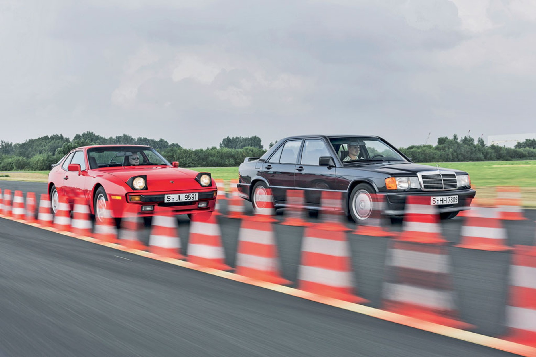 Mercedes 190 E 2.3-16 kontra Porsche 944 S - rewolucja przeciw ewolucji