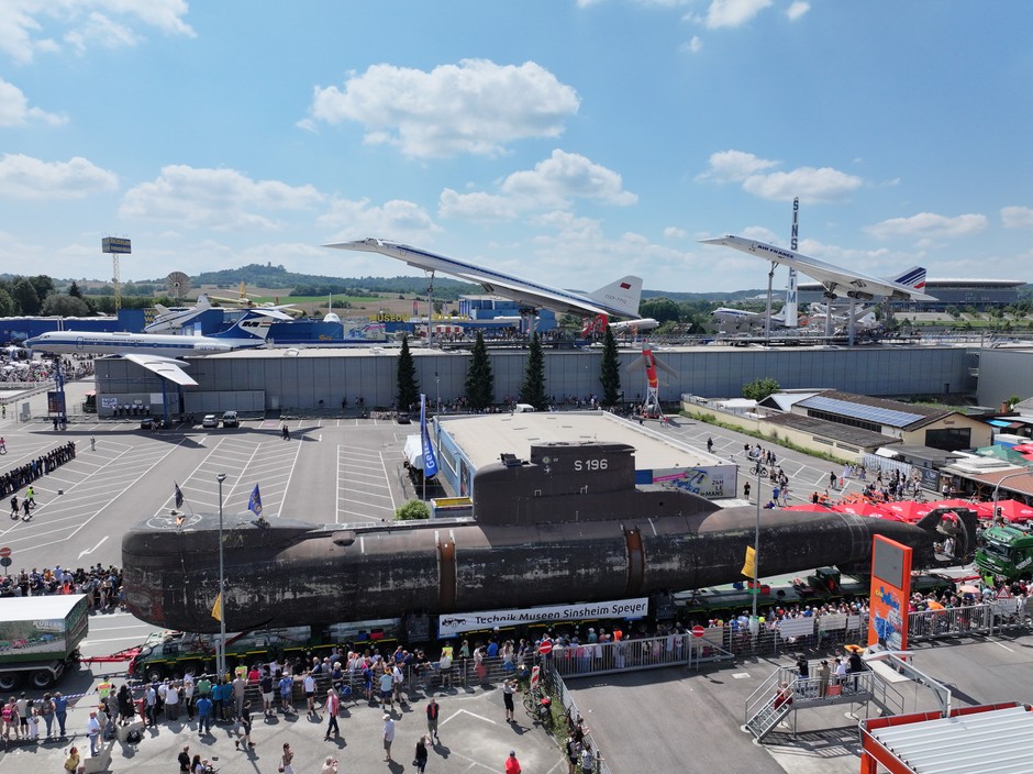 U-Boot dotarł do Muzeum Techniki w Sinsheim