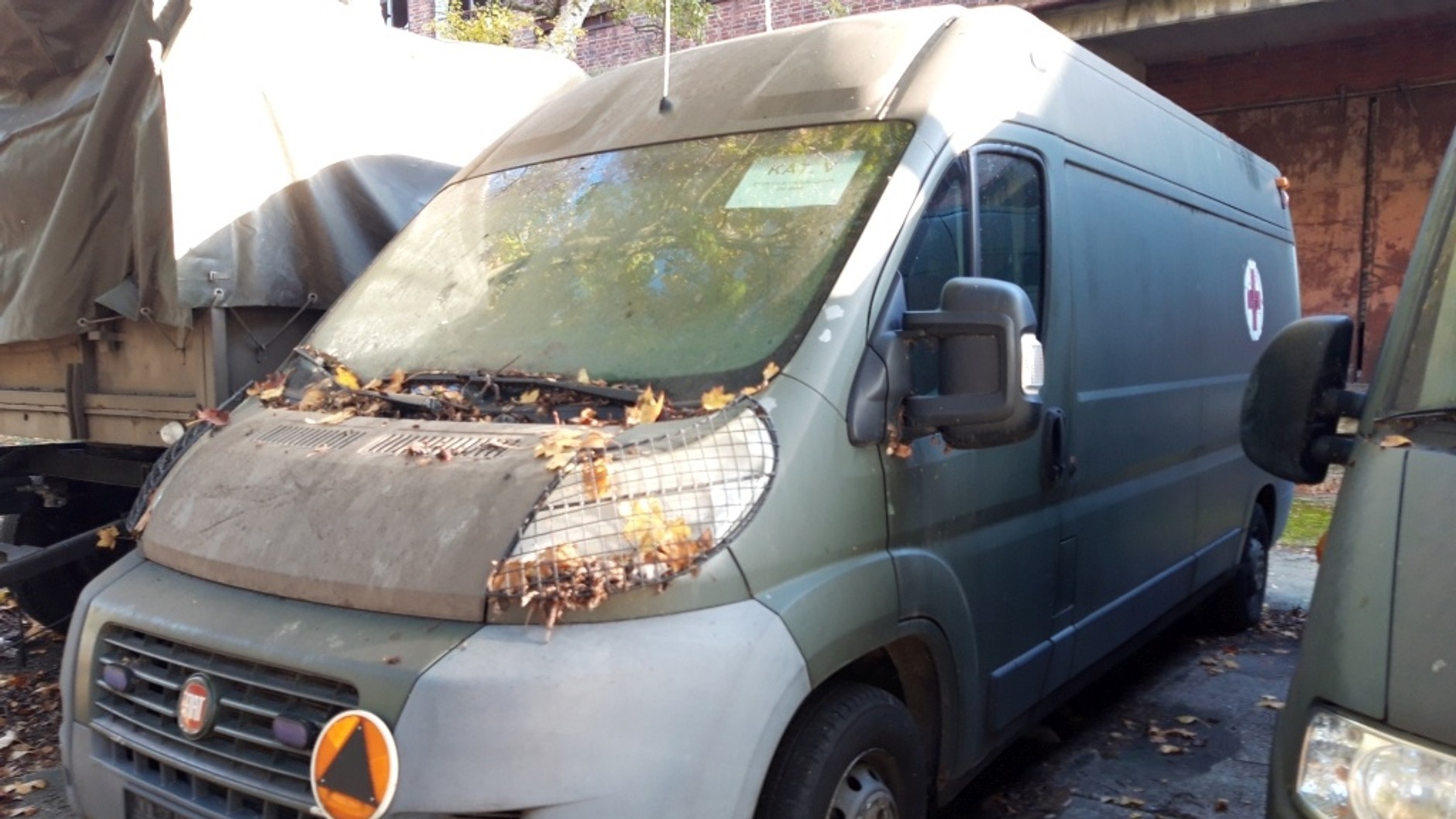Fiat Ducato wystawiony na licytację przez AMW
