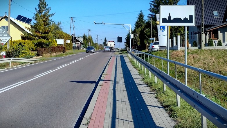 Nowy odcinkowy pomiar prędkości na odcinku Gniewczyna Łańcucka - Gniewczyna Tryniecka