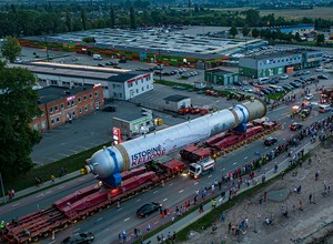Transport reaktora Orlenu przez Litwę. Pojawiły się nieprzewidziane komplikacje