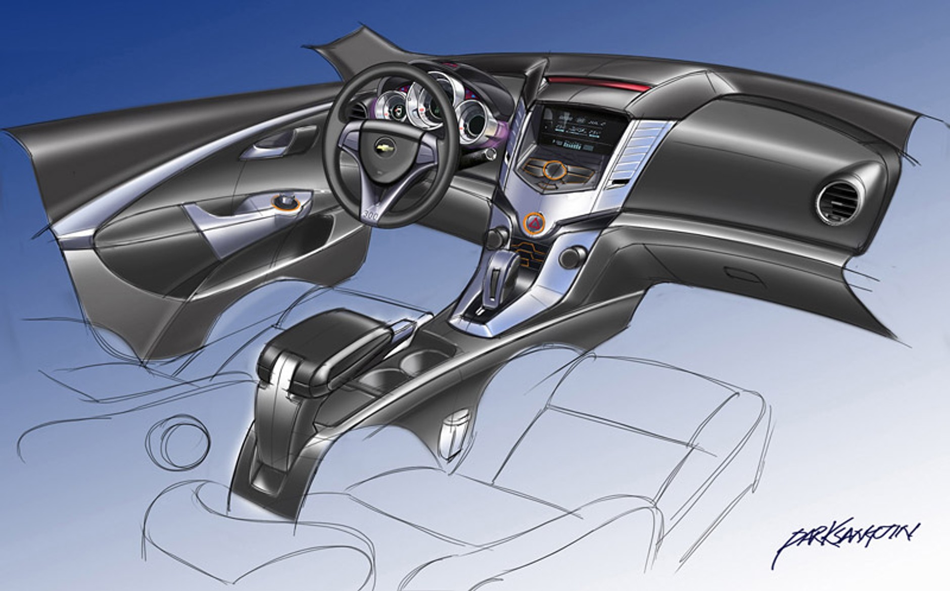 Paryż 2008: Chevrolet Cruze: nowe informacje i zdjęcia