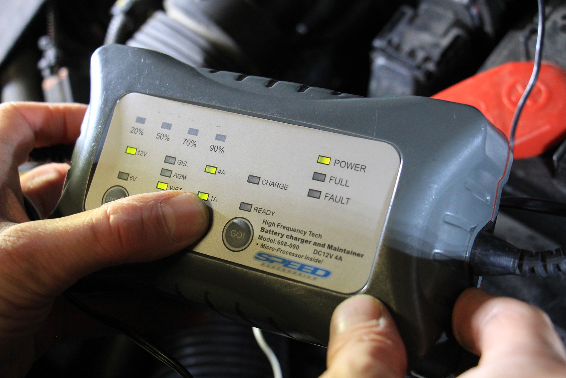 Ładowanie akumulatora