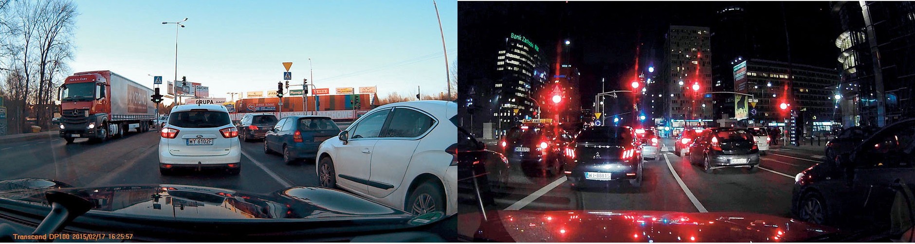 Jakość rejestrowanego obrazu okazała się bardzo dobra nawet w nocy.