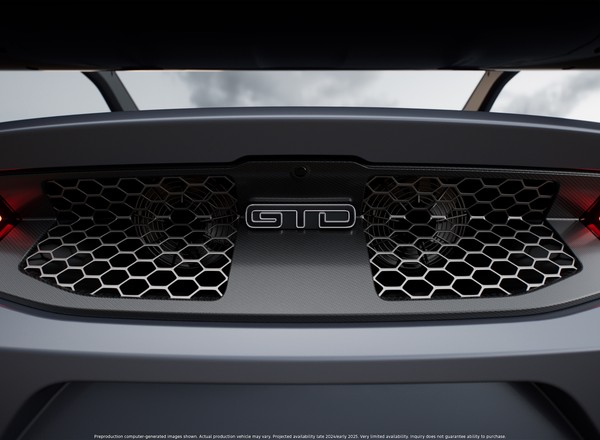 Ford Mustang GTD trafi też do Europy. To supersamochód z homologacją drogową