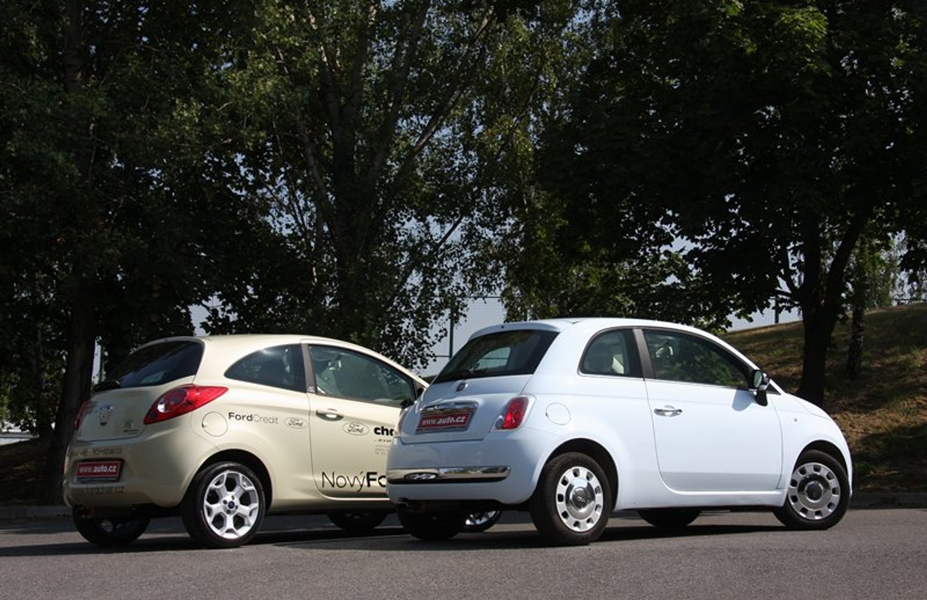 Test: Fiat 500 1,2 (51 kW) vs. Ford Ka 1,2 (51 kW) – Malá piva