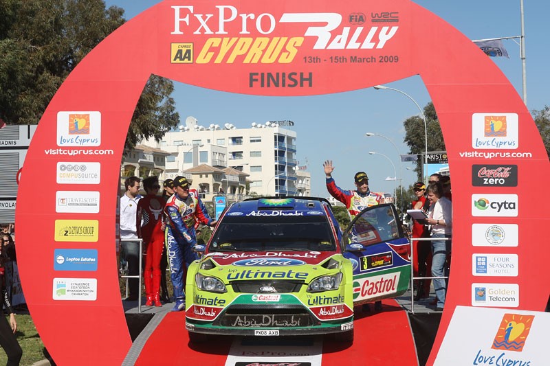 Rajd Cypru 2009: Loeb, Kościuszko i inni (fotogaleria)