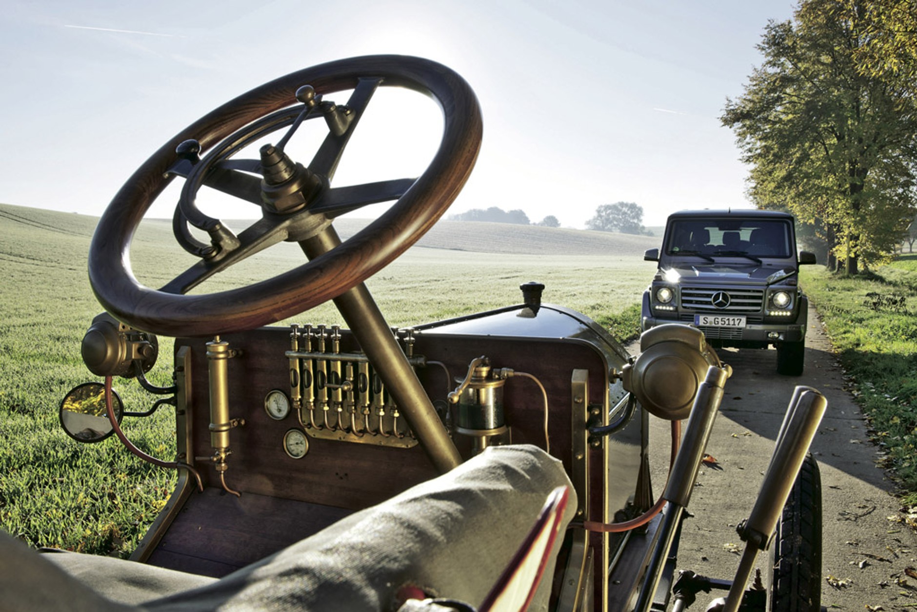Mercedes Simplex i klasa G: twarde sztuki