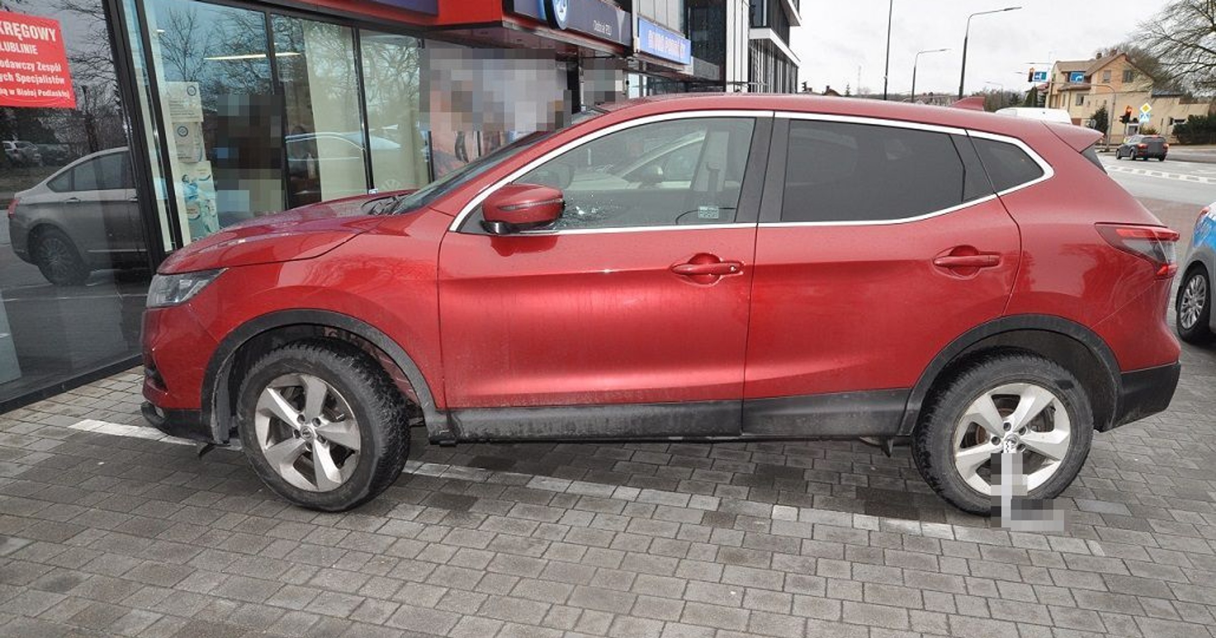 Wypadek na Alei Tysiąclecia w Białej Podlaskiej