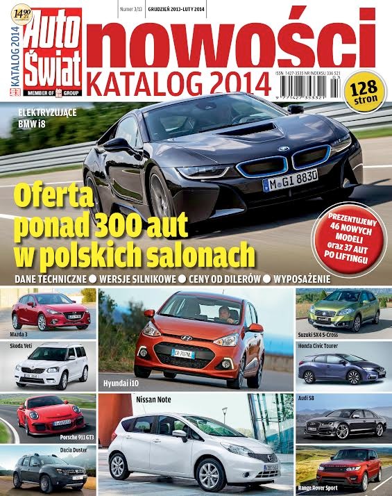 Katalog - „Nowości 2014” z ilustrowanym kalendarzem