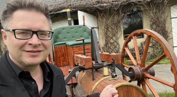 Pierwsze auto osobowe w historii zbudował Polak. Obejrzałem replikę machiny sprzed ponad 200 lat