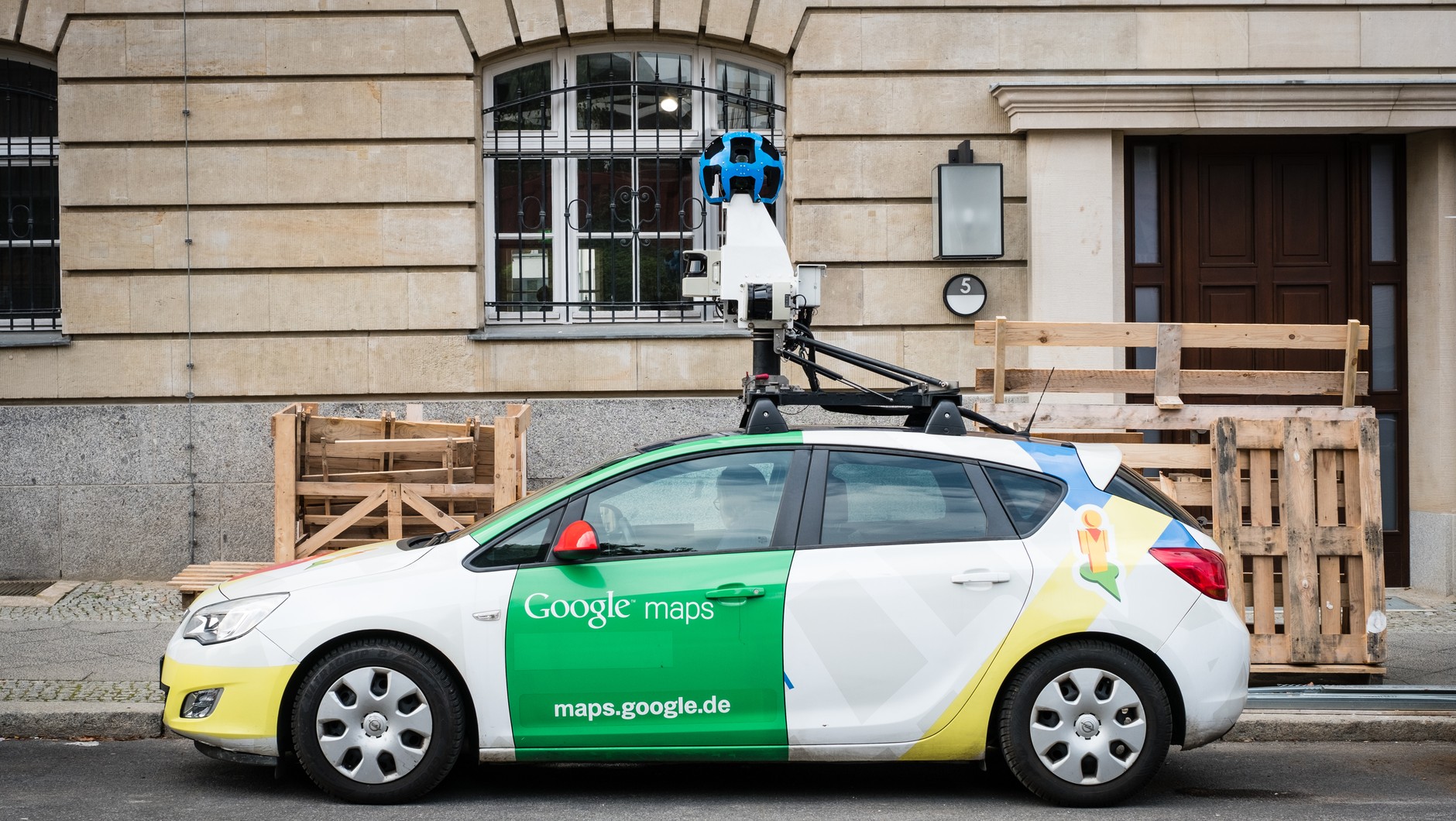 Samochód Google Street View