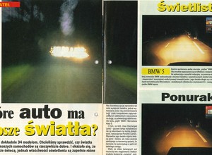 Które auto ma najlepsze światła? Test z archiwum Auto Świata