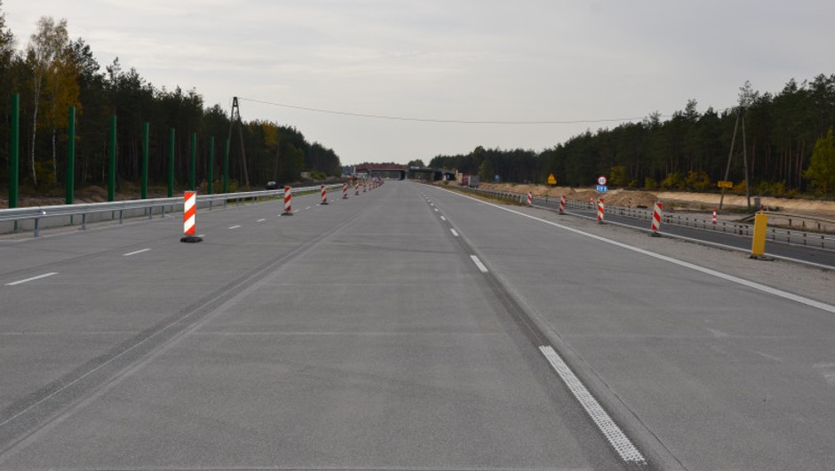 Nowy odcinek A1 w układzie 2+1