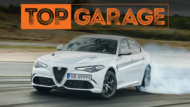 Alfa Romeo Giulia na Torze Słomczyn