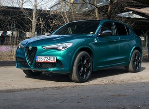 "Zielona" tylko przez kolor. Alfa Romeo Stelvio Quadrifoglio wywołała u mnie nostalgię